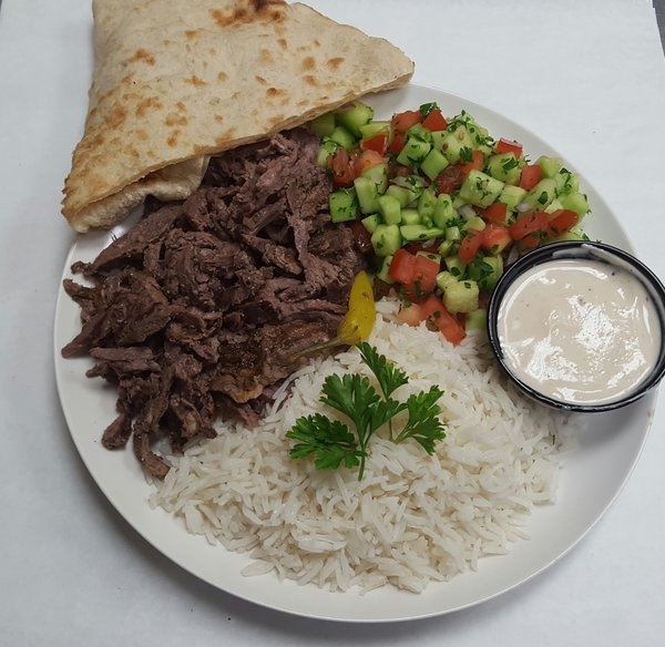 Order 4. Chicken Shawarma food online from The Greek Cafe store, San Diego on bringmethat.com
