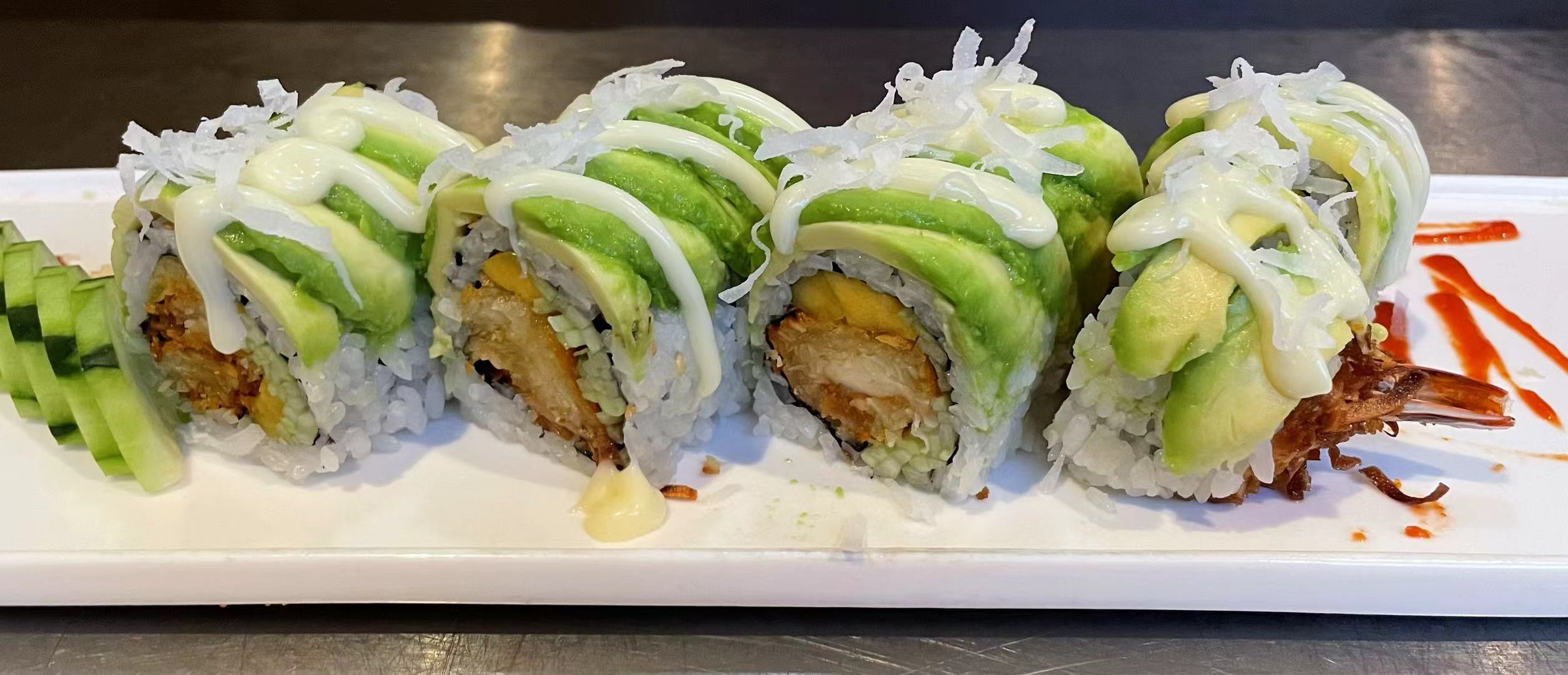Order 21. Hawaii Roll food online from Izu Sushi store, Lansdale on bringmethat.com
