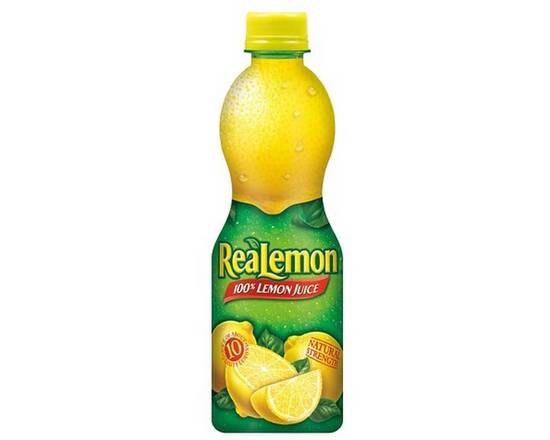 Order ReaLemon 100% Lemon Juice, 8 fl oz (240 ml) food online from Starway Liquor store, Bell Gardens on bringmethat.com