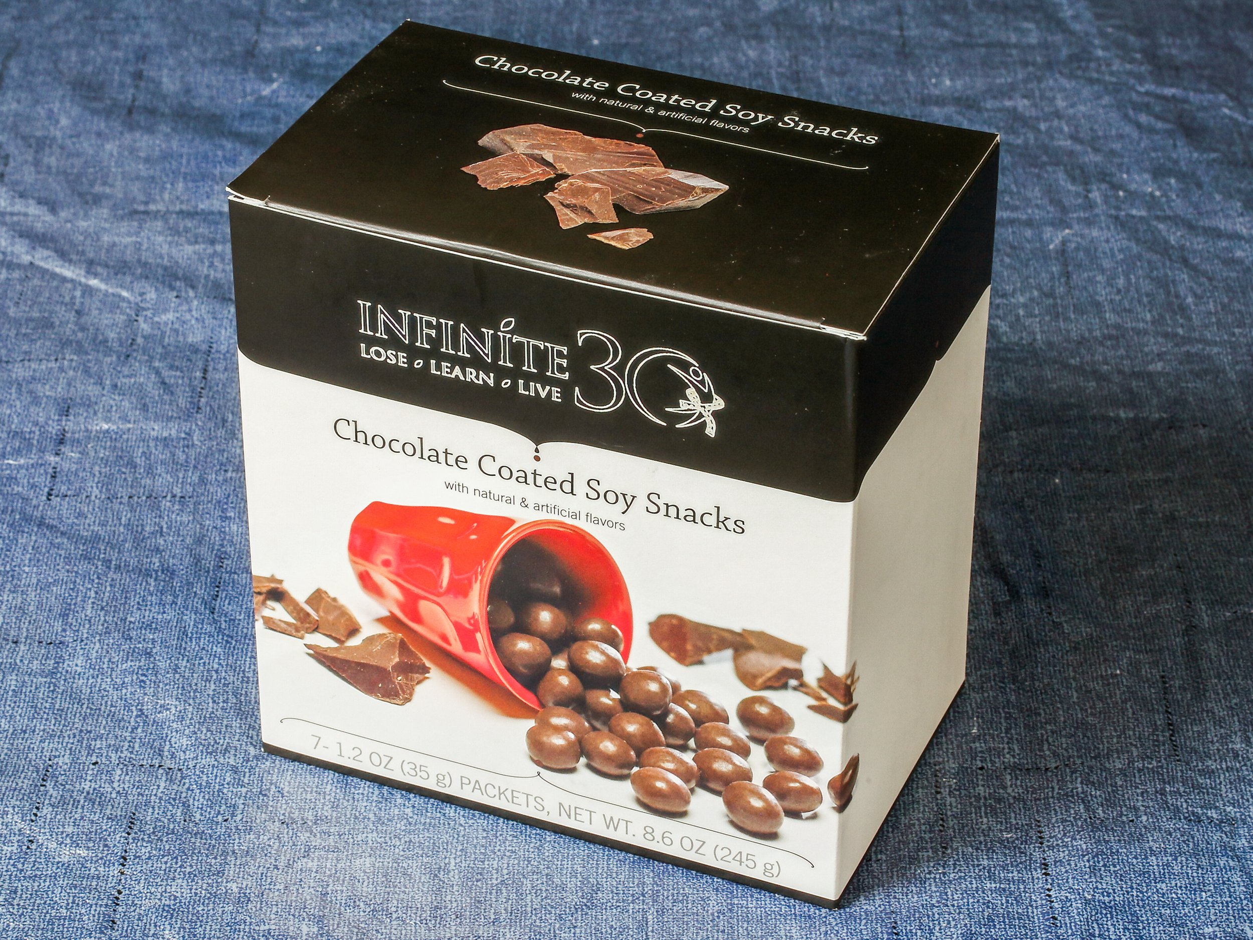 Order Chocolate Coated Soy Snacks food online from Infinite30 Weight Loss and Wellness store, Raleigh on bringmethat.com