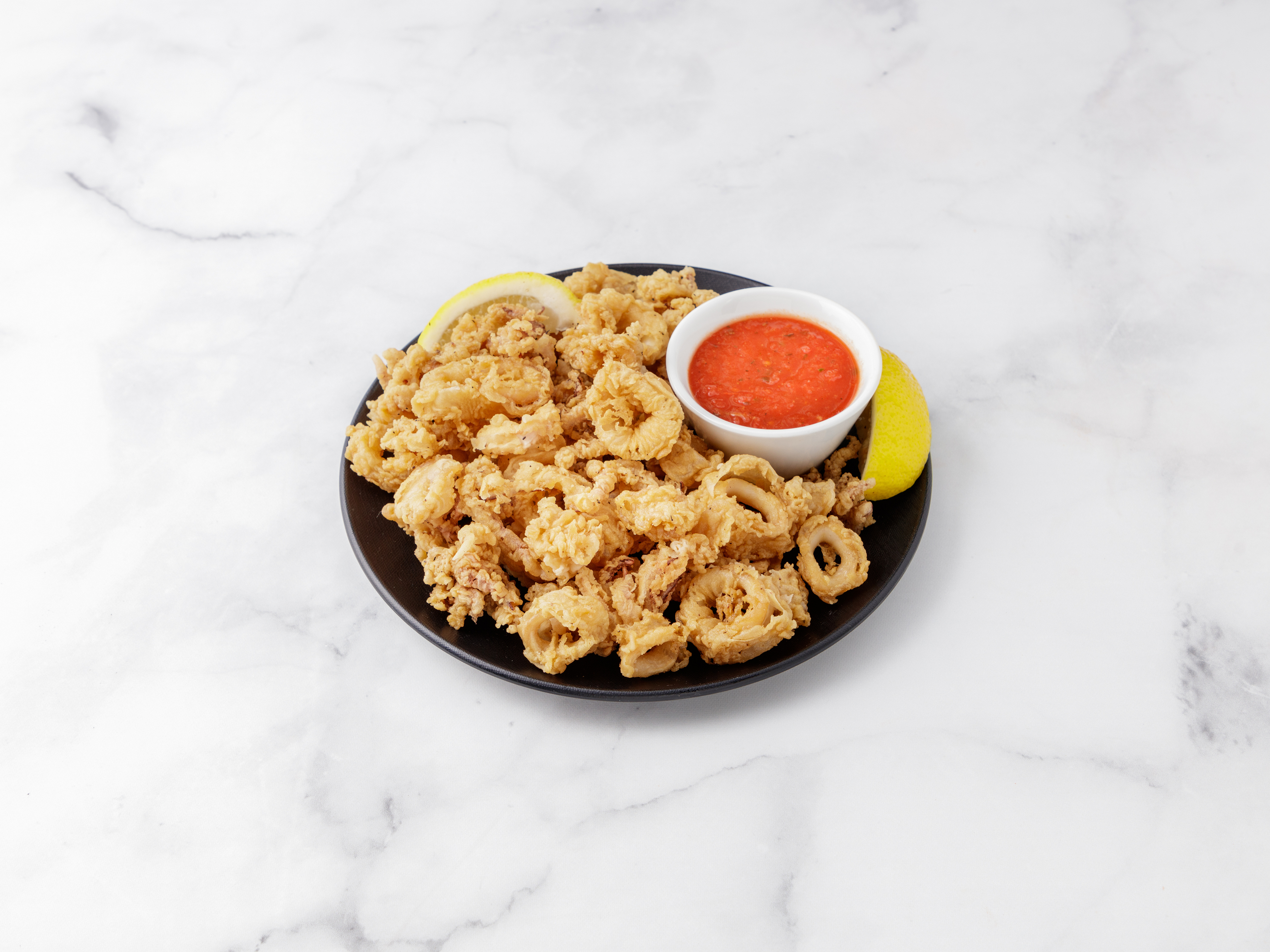Order Fried Calamari food online from Gia Marie's Pizzeria store, New Haven on bringmethat.com