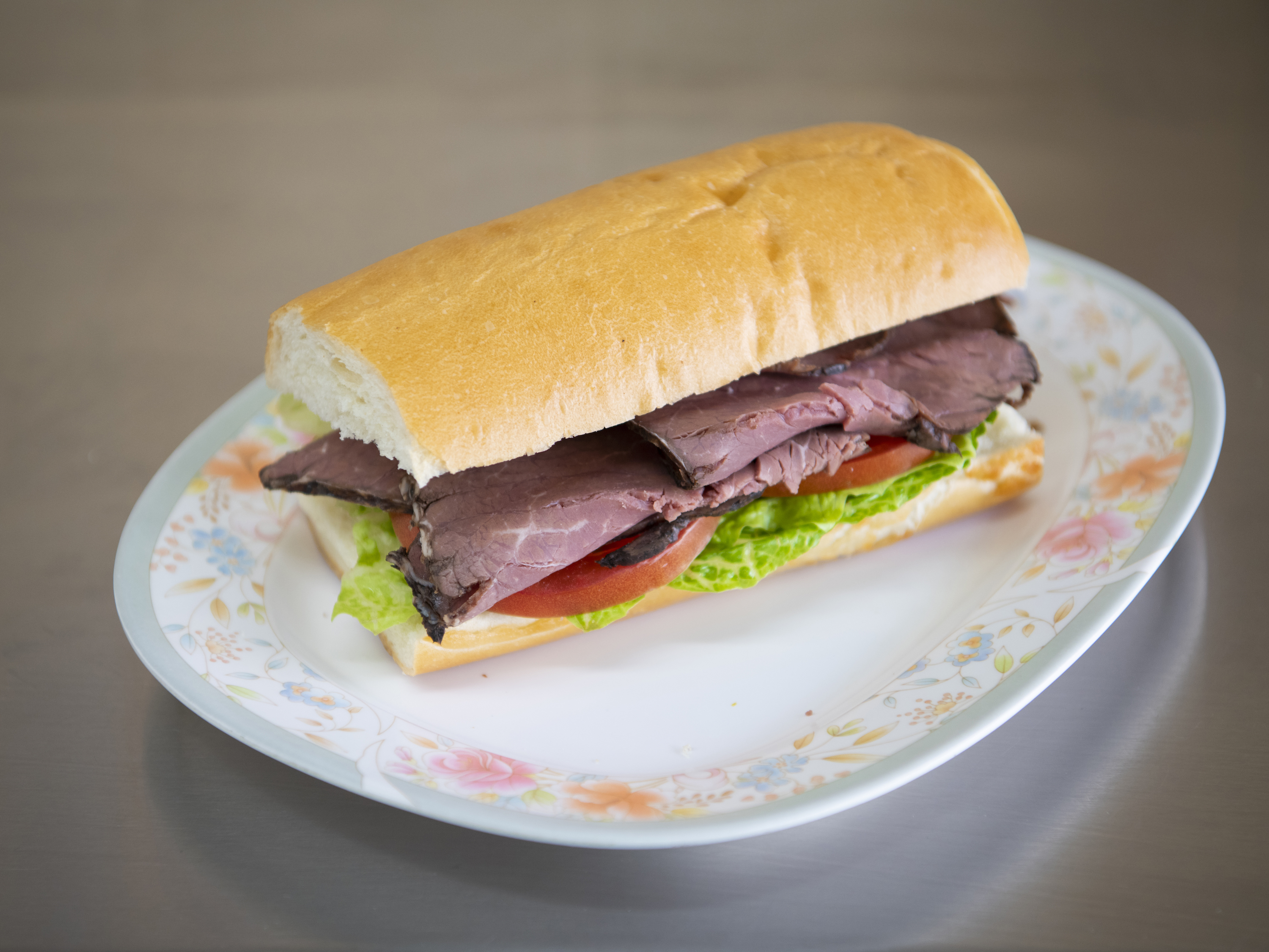 Order Roast Beef Sandwich food online from Good Luck Cafe store, San Francisco on bringmethat.com