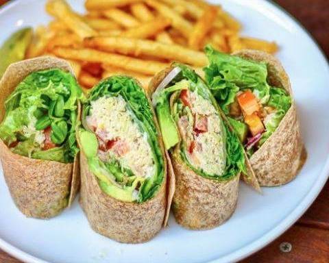 Order Tuna Wrap food online from Honey's Bistro & Bakery store, San Diego on bringmethat.com