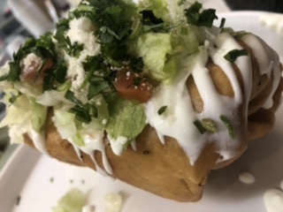 Order Chimichanga  food online from Tacos Mexico store, Auburn on bringmethat.com