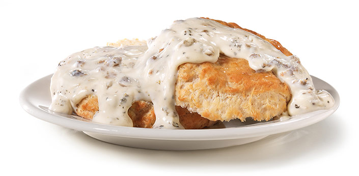 Order Biscuit & Sausage Gravy Combo food online from Carl Jr store, Sand Springs on bringmethat.com