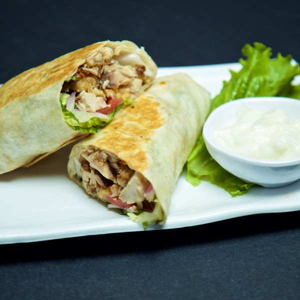 Order Chicken Shawarma Wrap food online from North Park Produce Bakery & Grill store, Poway on bringmethat.com