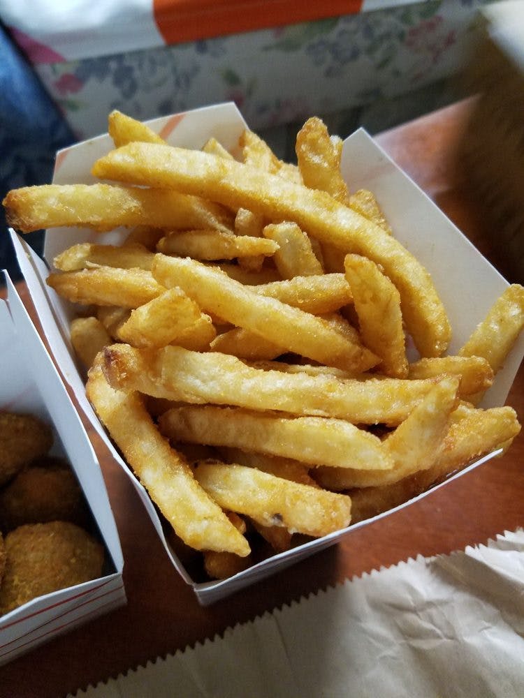 Order French Fries - Side food online from Pizza Connection store, Quincy on bringmethat.com