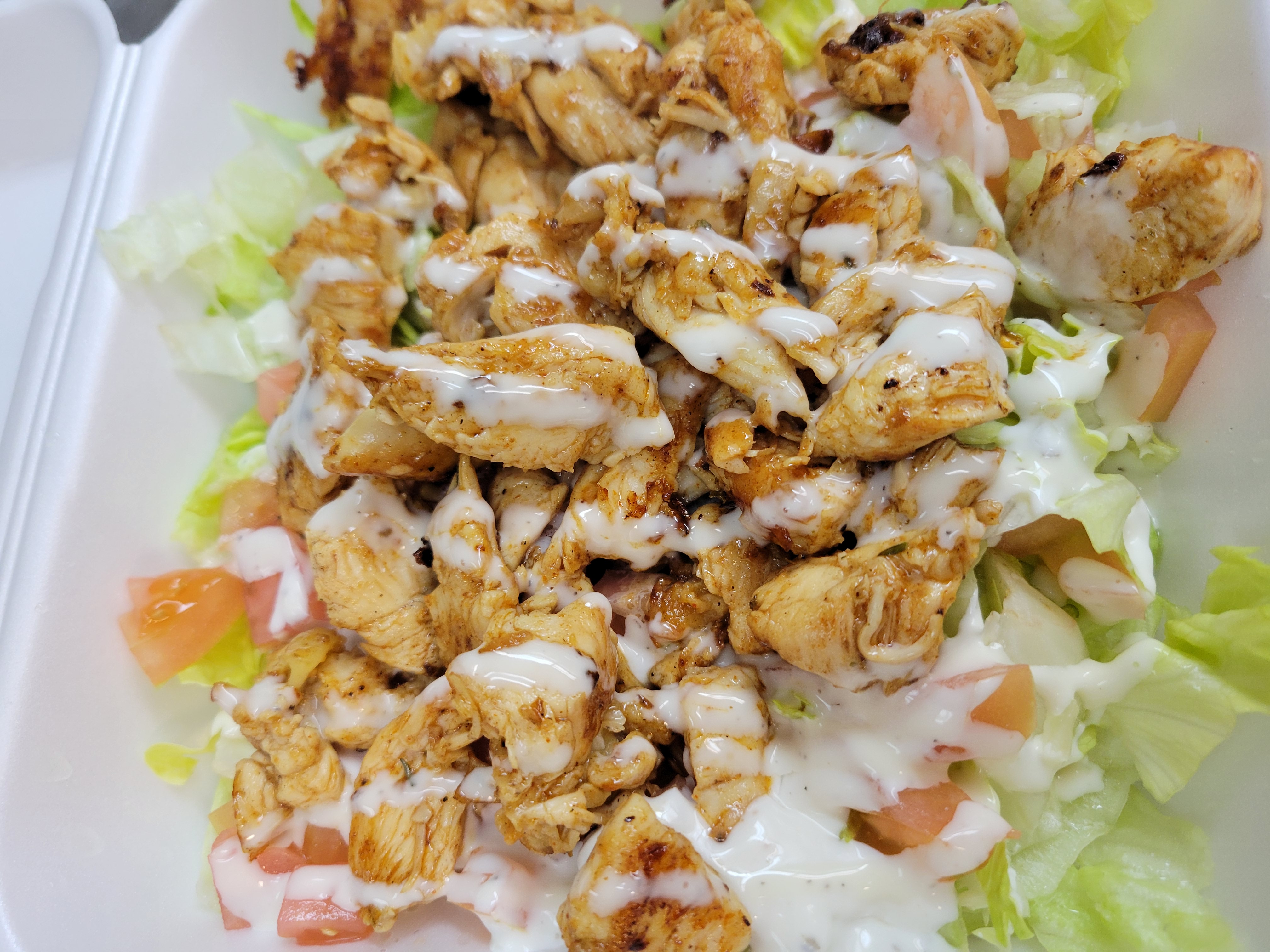 Order 80. Chicken Salad food online from Hooks Fish & Chicken Plus store, Indianapolis on bringmethat.com
