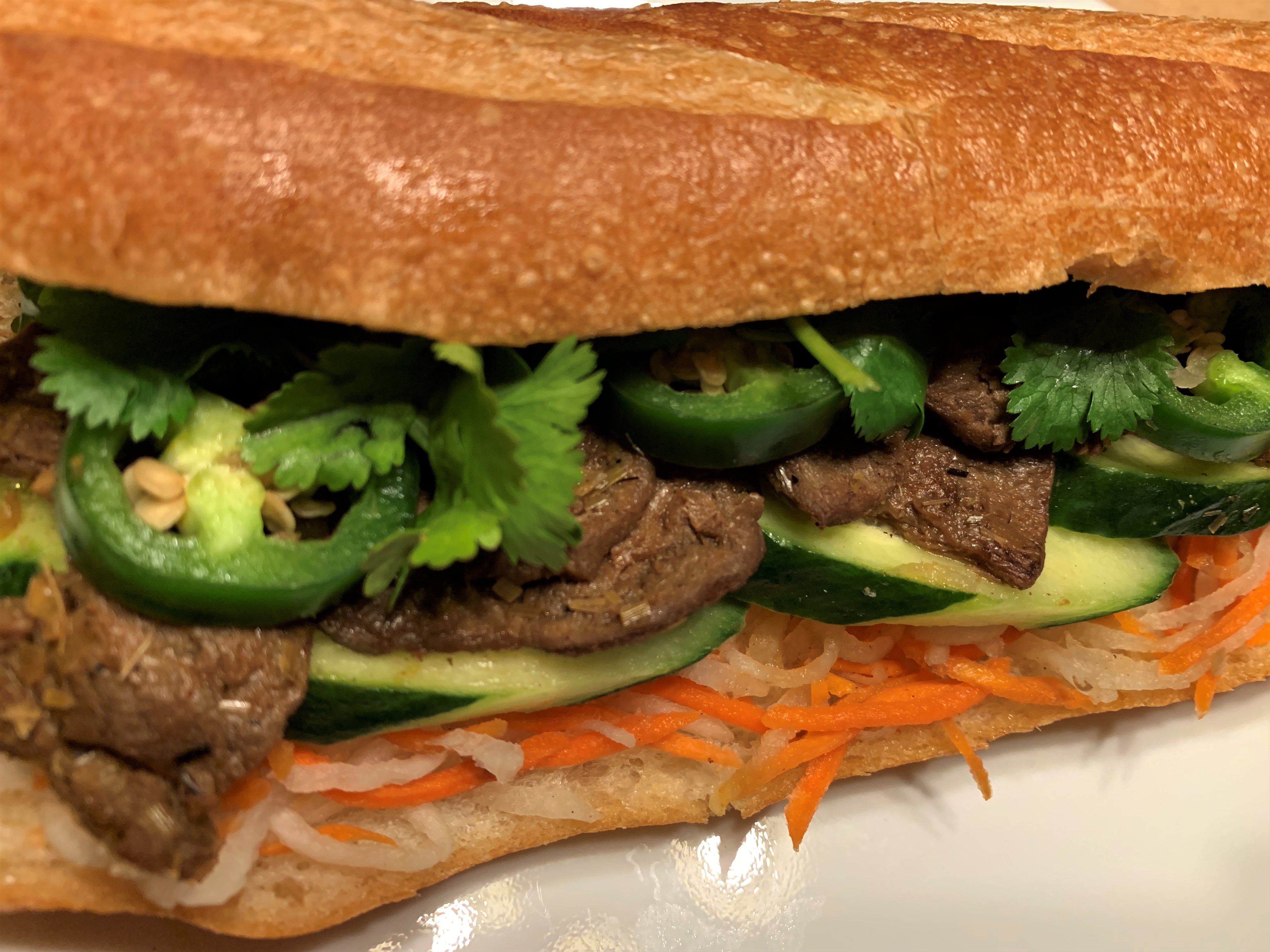 Order Banh Mi Sandwich food online from Loving Hut store, San Jose on bringmethat.com