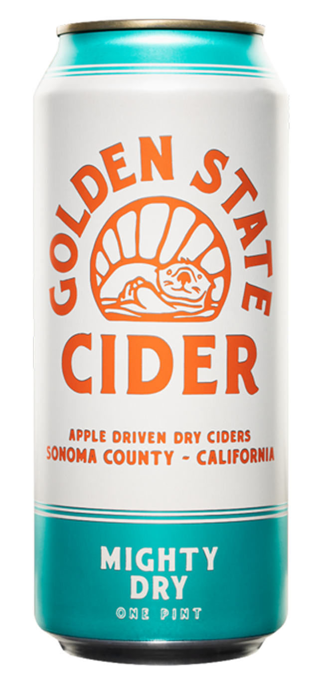 Order Golden Mighty Dry Cider food online from Shoreview Liquors store, San Mateo on bringmethat.com