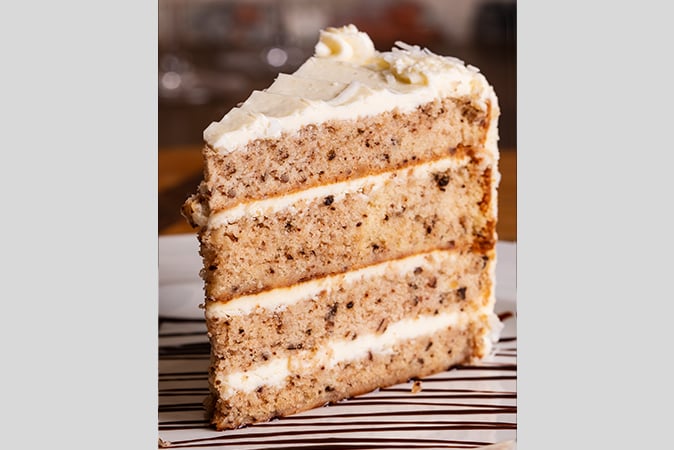 Order Italian Cream Cake food online from New York Deli Sandwiches store, Houston on bringmethat.com