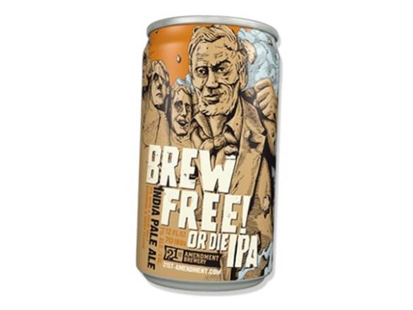 Order 21st Amendment Brew Free Or Die IPA - 6x 12oz Cans food online from Leo's Liquor store, Chicago on bringmethat.com