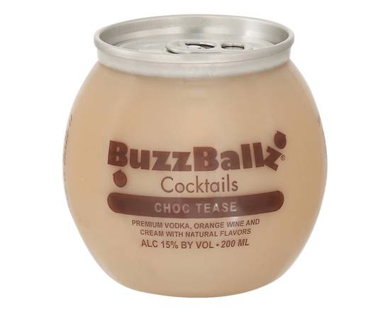 Order BuzzBallz Chocolate Tease 200ml food online from Rocket store, Imperial on bringmethat.com