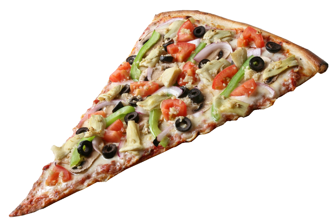 Order Veggie Pizza Slice food online from Big Mama & Papa Pizzeria store, Montrose on bringmethat.com