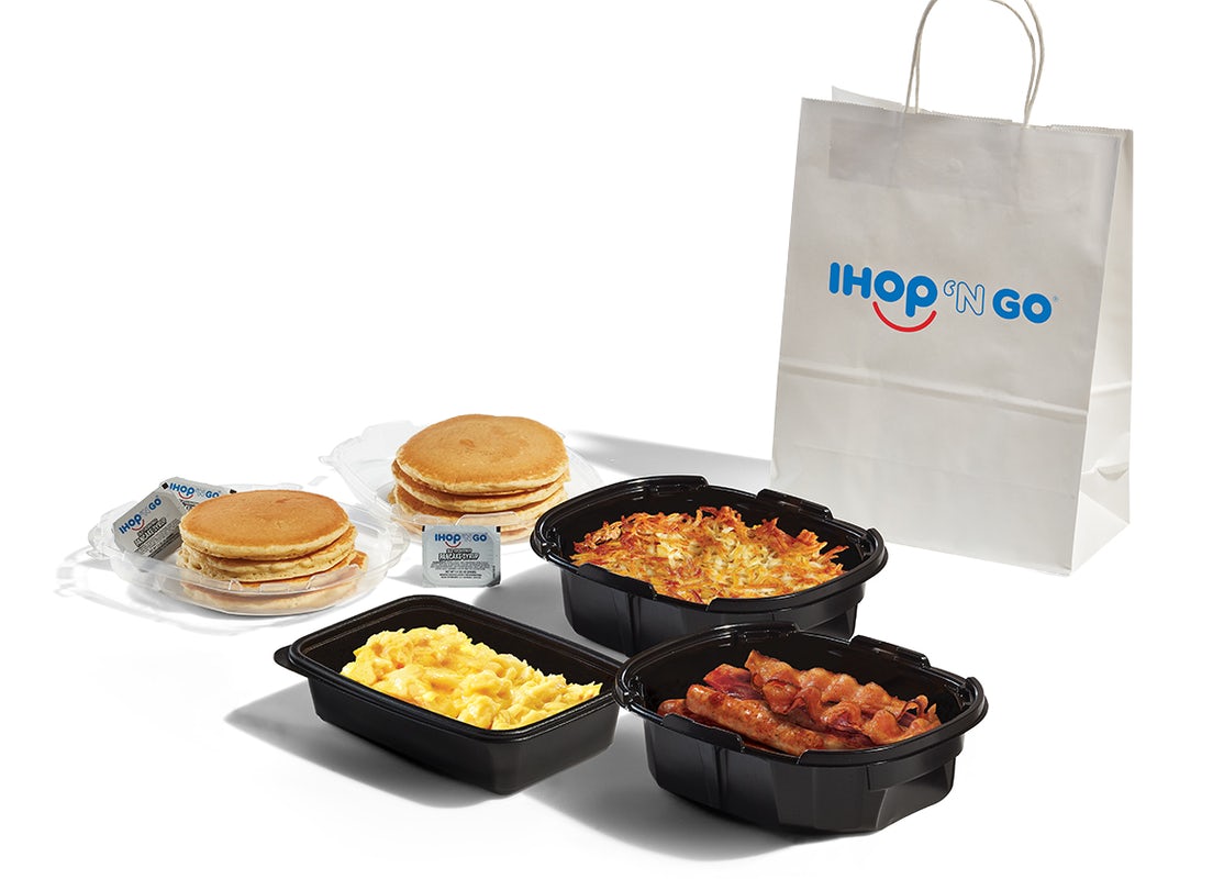 Order Breakfast Family Feast with Pancakes food online from Ihop store, Toledo on bringmethat.com