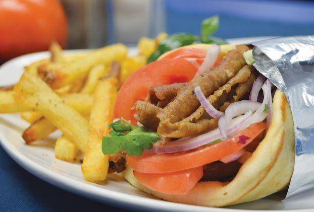 Order Gyro Pita food online from Opa! Opa! store, Wilmington on bringmethat.com