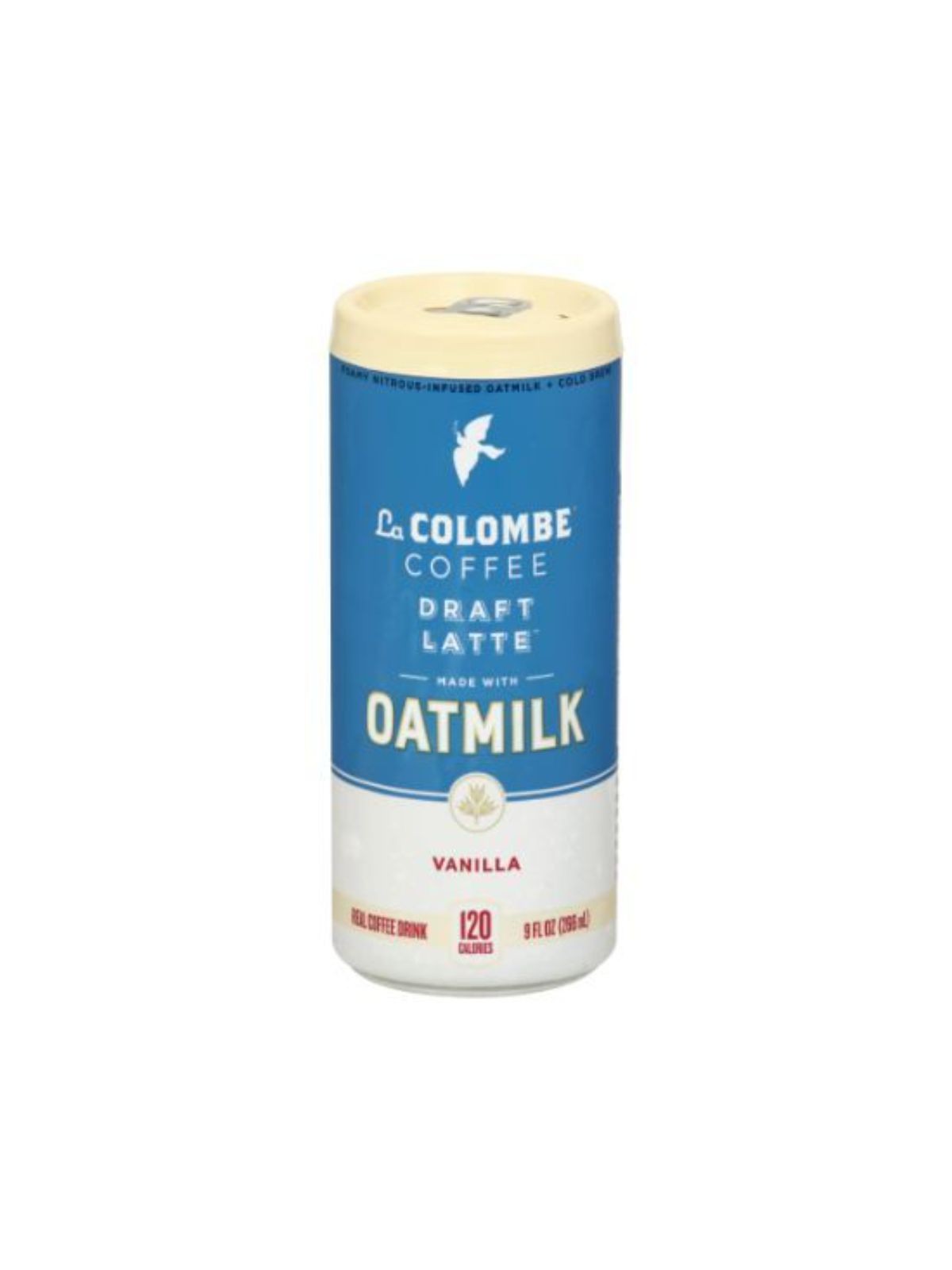 Order La Colombe Oat Milk Vanilla Latte (9 oz) food online from Stock-Up Mart store, Houston on bringmethat.com