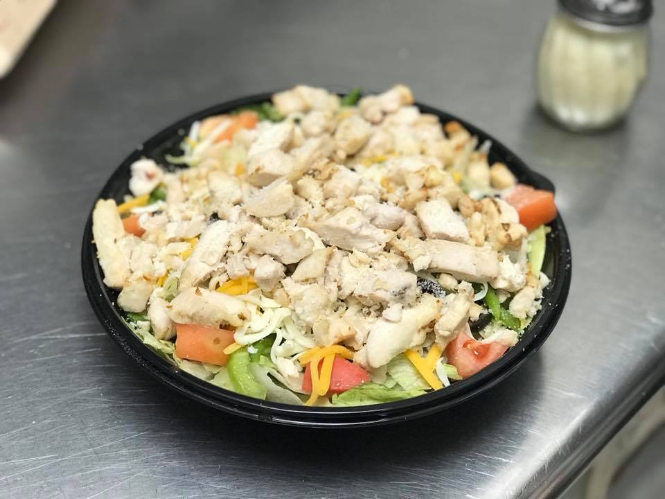 Order Tuscan Grilled Chicken Salad food online from Vocelli Pizza store, Rockville on bringmethat.com