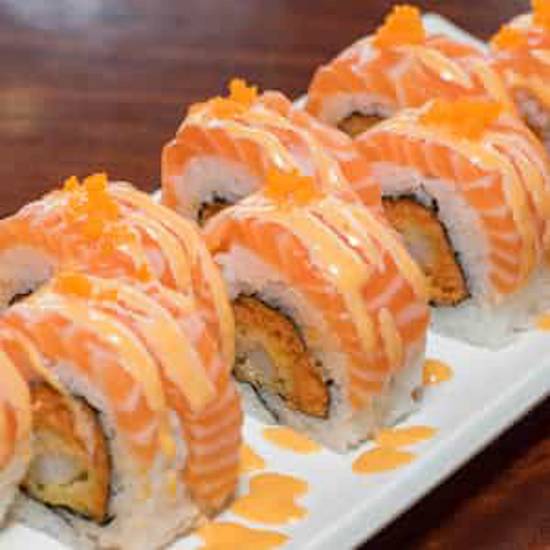 Order B12 Orange Dream Roll food online from Yummy Sushi Burrito store, Stockton on bringmethat.com