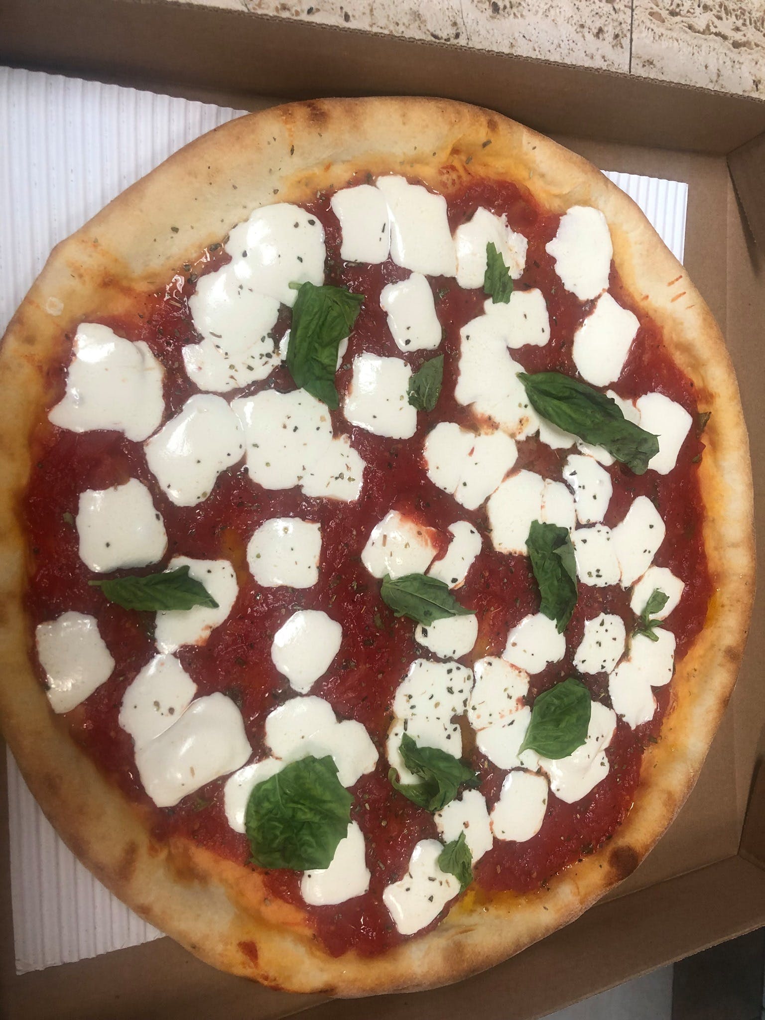 Order Margherita Pizza - Mini 12" food online from Frank's II Pizzeria store, Sewell on bringmethat.com