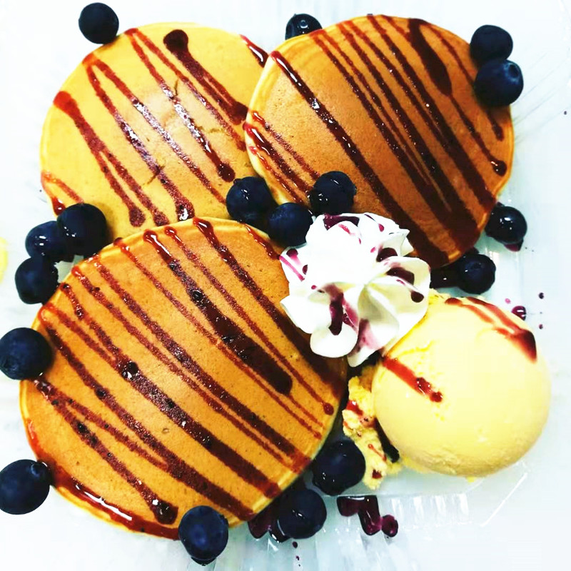 Order Blueberry Pancake food online from Sunshine Ice store, Weehawken on bringmethat.com