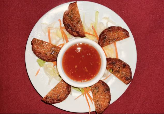 Order D10: Fried Fish Cakes food online from Noodle Palace store, Santa Rosa on bringmethat.com