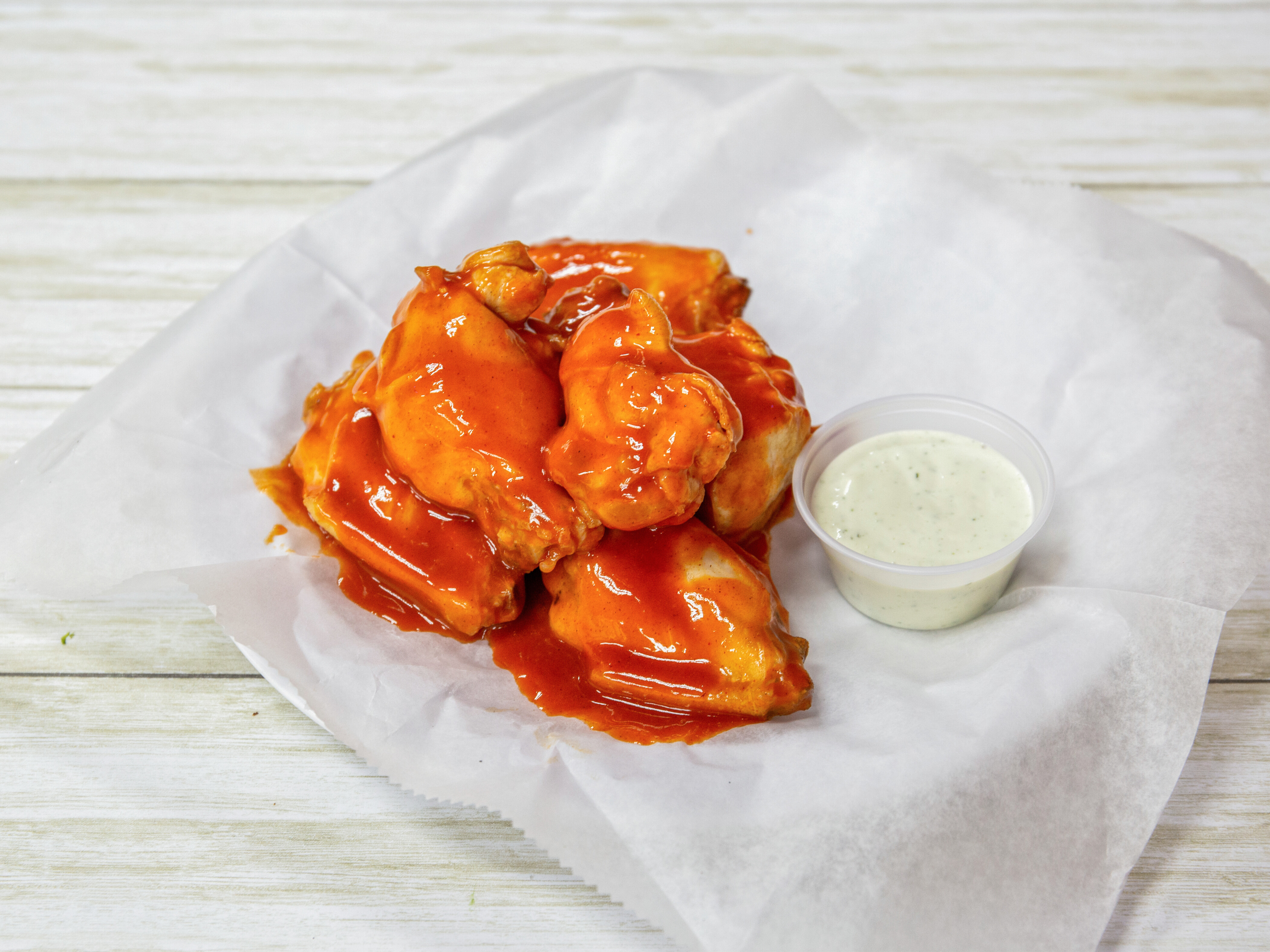 Order 7 pic buffalo Wings food online from Afghan Kabob And Grill store, Trenton on bringmethat.com