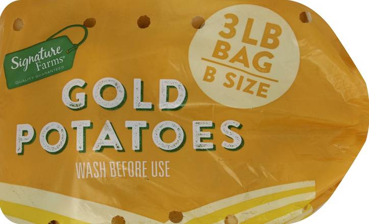Order Signature Farms · Gold Potatoes (3 lb) food online from Jewel-Osco store, Park Ridge on bringmethat.com