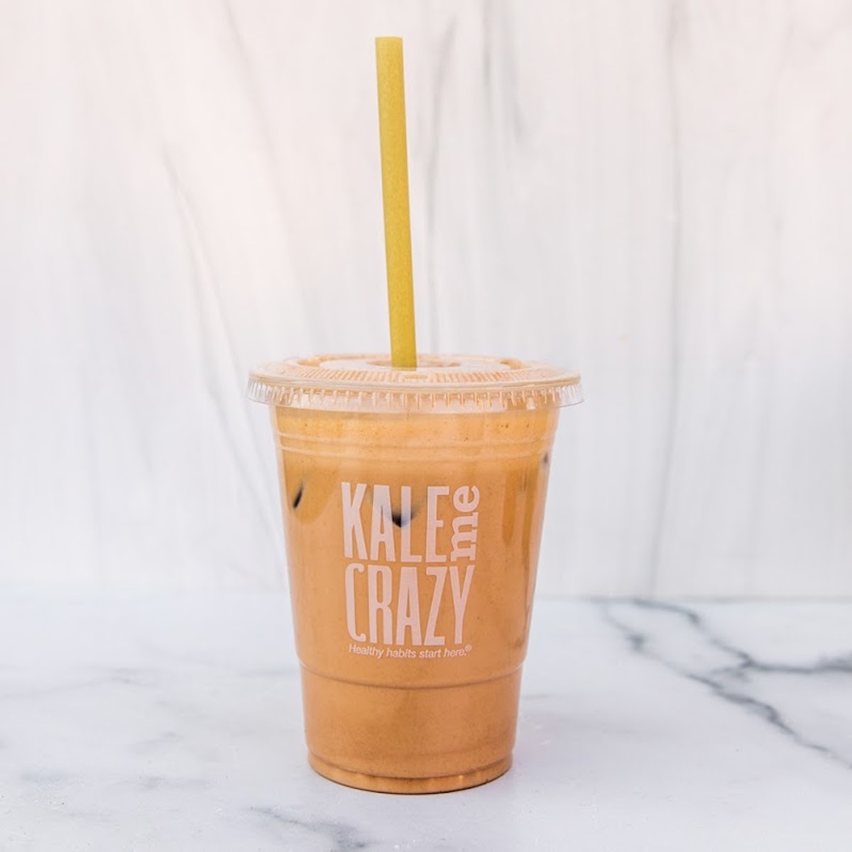 Order Mushroom Coffee Iced Latte food online from Kale Me Crazy store, Brookhaven on bringmethat.com