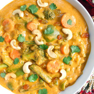 Order Shahi Veg Korma food online from Bollywood Curry store, Los Angeles on bringmethat.com