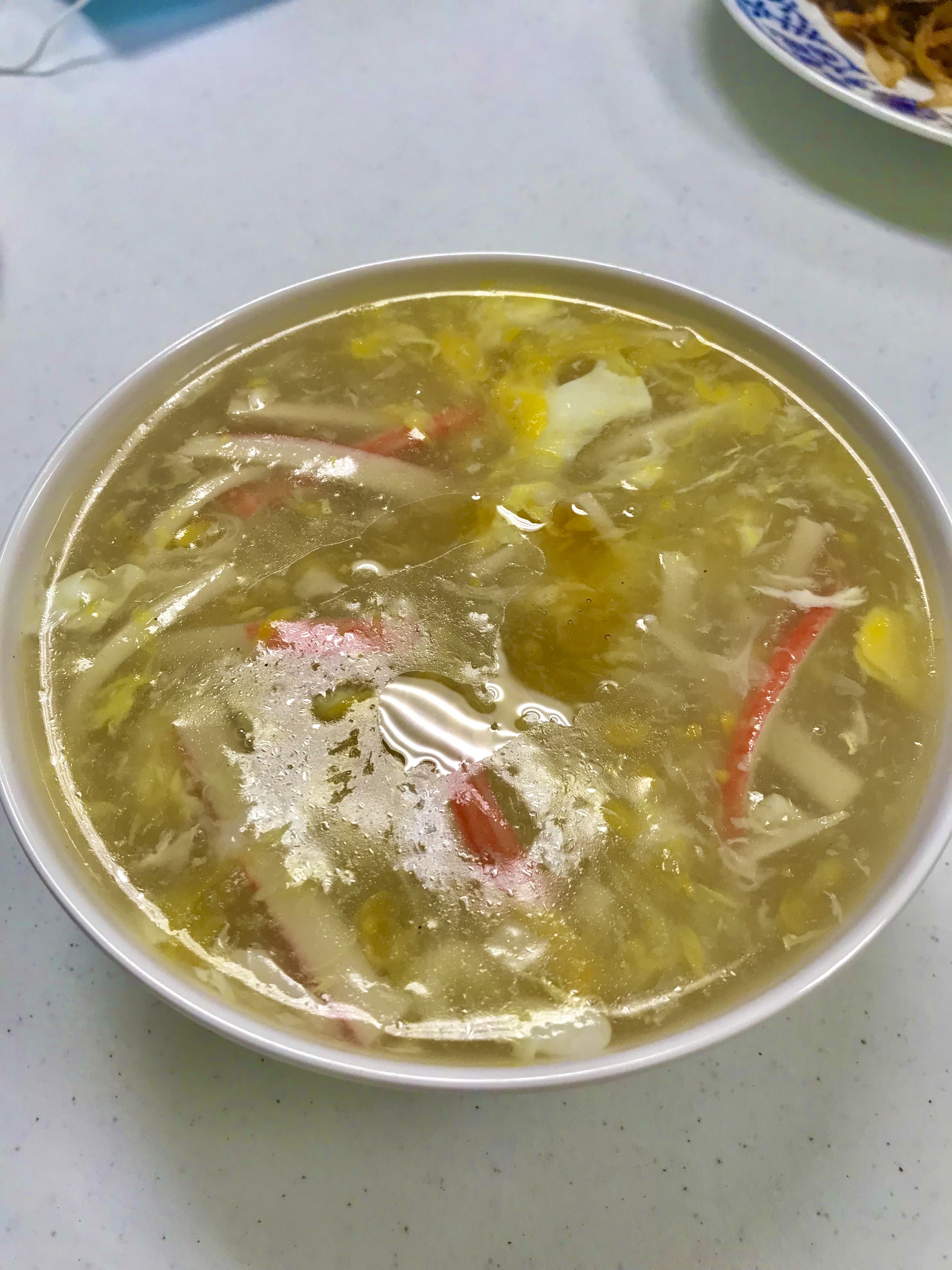 Order S1. Crab Meat Egg Drop Soup food online from Hd Cuisine store, Wheeling on bringmethat.com