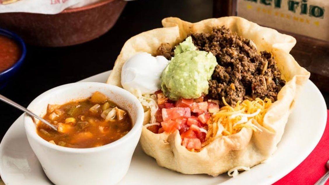 Order Taco Salad food online from Cafe Del Rio store, Lufkin on bringmethat.com