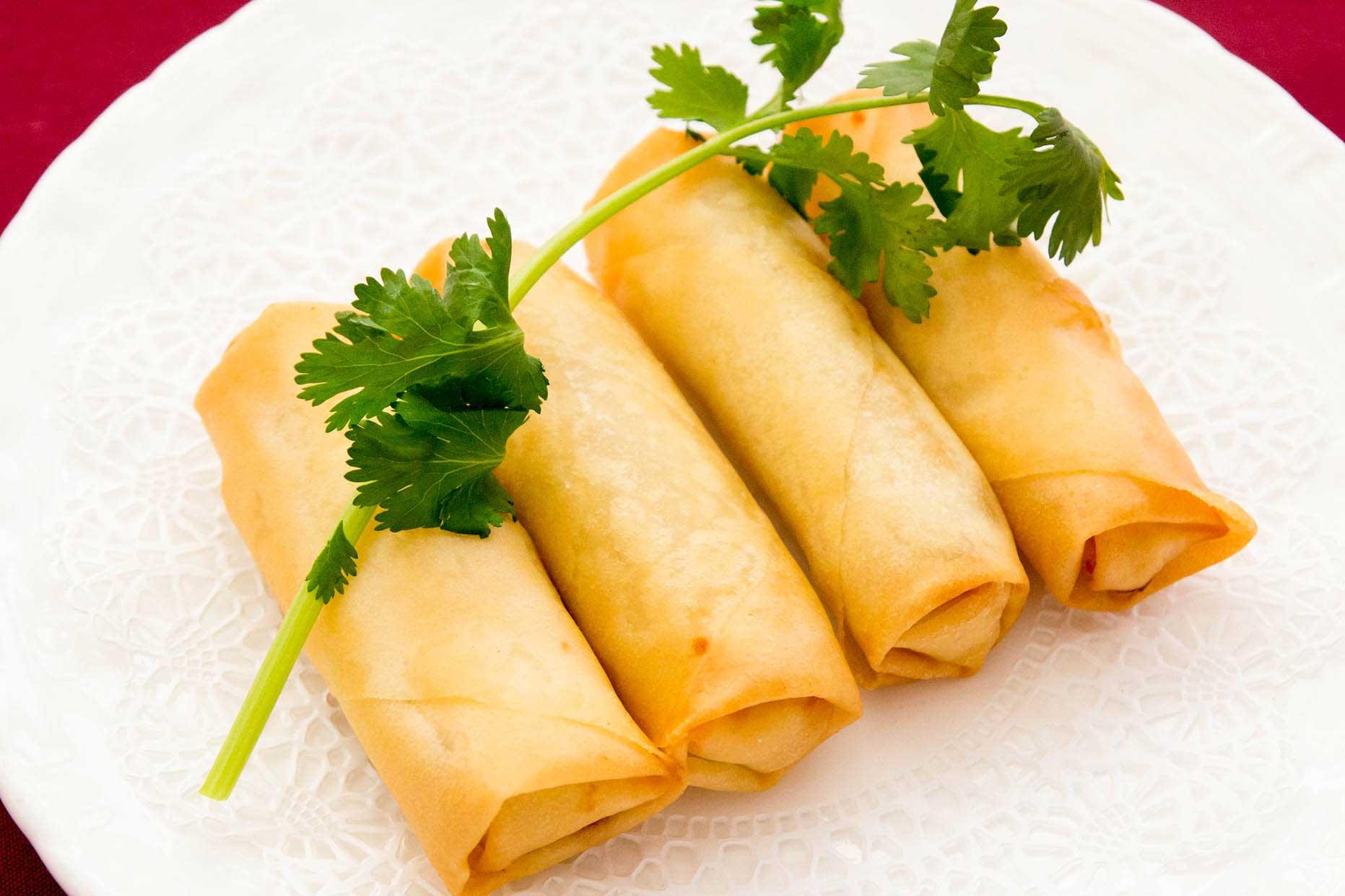 Order 4 Piece Egg Rolls food online from Chili House store, San Francisco on bringmethat.com