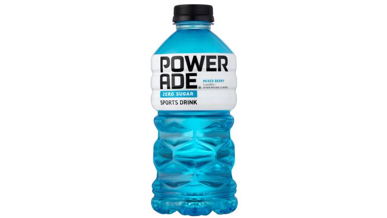 Order Powerade Zero Blue Mixed Berry food online from Trumbull Mobil store, Trumbull on bringmethat.com