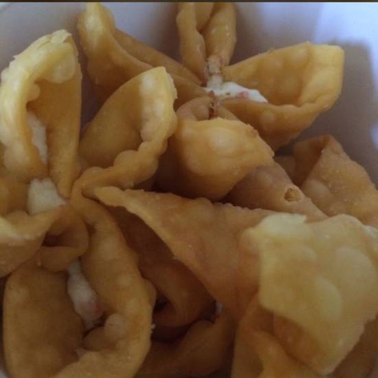 Order Crab Rangoon (8 pcs) food online from Eastern Winds Chinese Restaurant store, Fremont on bringmethat.com