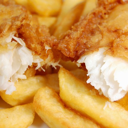 Order English Style Fish n Chips food online from Crosstown diner store, Bronx on bringmethat.com