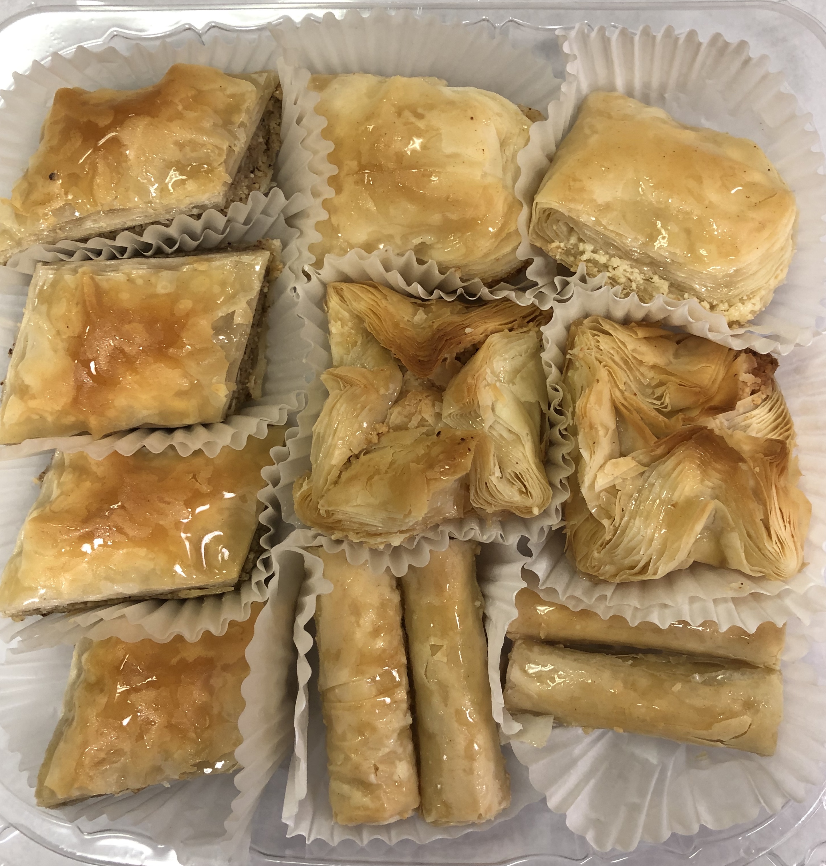 Order Baklava Box Pastries food online from Saffron Sky store, Fort Worth on bringmethat.com