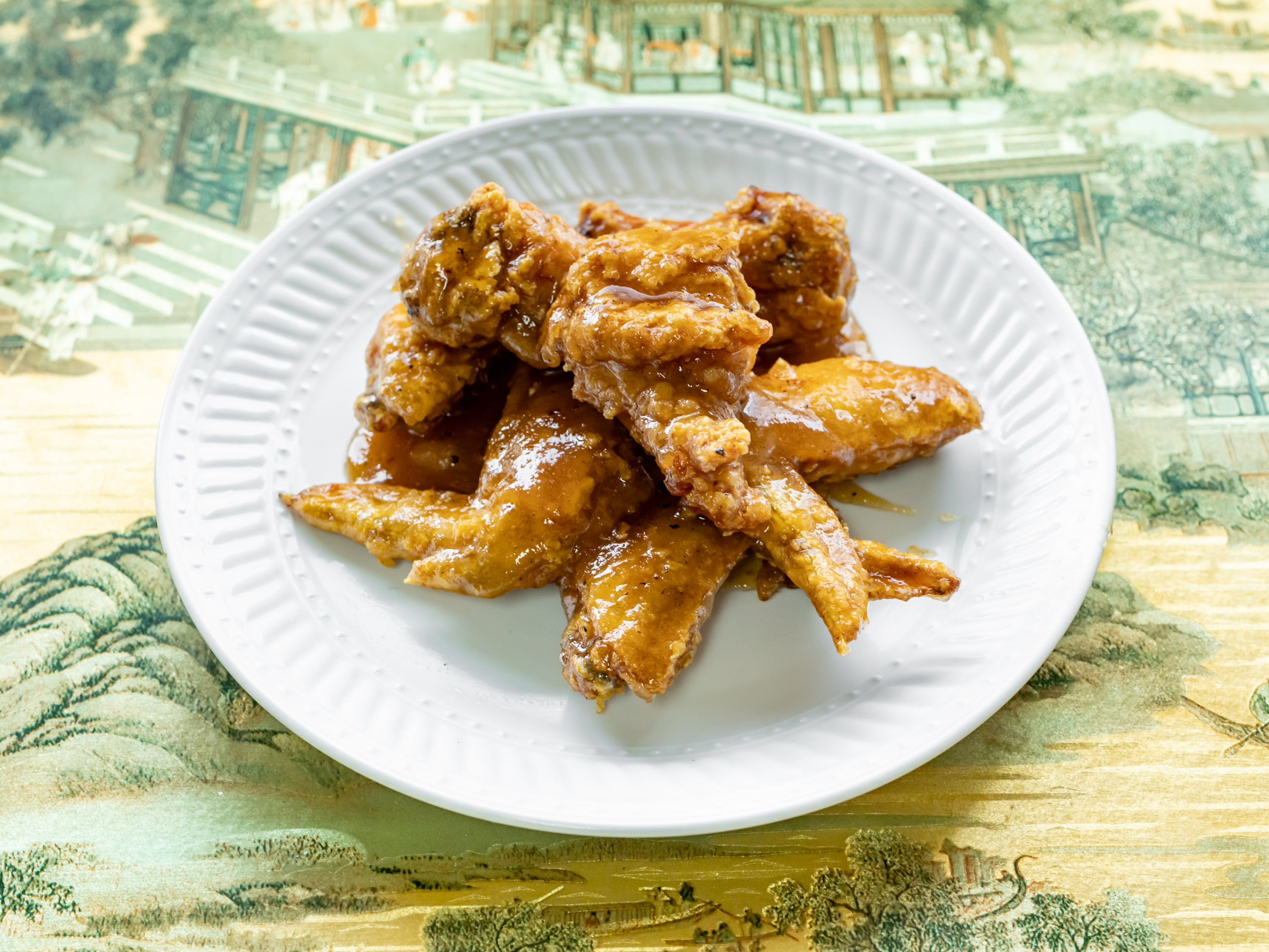 Order Honey Chicken Wings food online from New Rooster Kitchen store, Mastic Beach on bringmethat.com