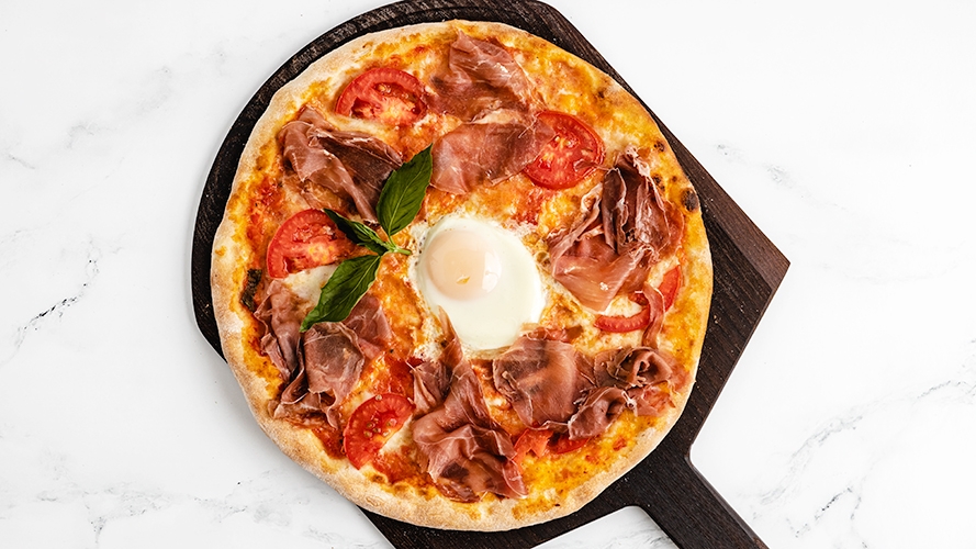 Order Pizza All Uovo food online from Serafina store, New York on bringmethat.com