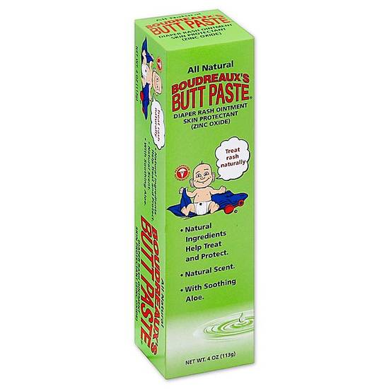 Order Boudreaux's® 4 oz. Natural Butt Paste food online from Buybuy Baby store, Snellville on bringmethat.com