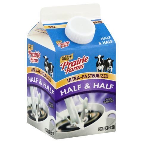 Order Prairie Farms Half & Half Pint food online from 7-Eleven store, Chicago on bringmethat.com