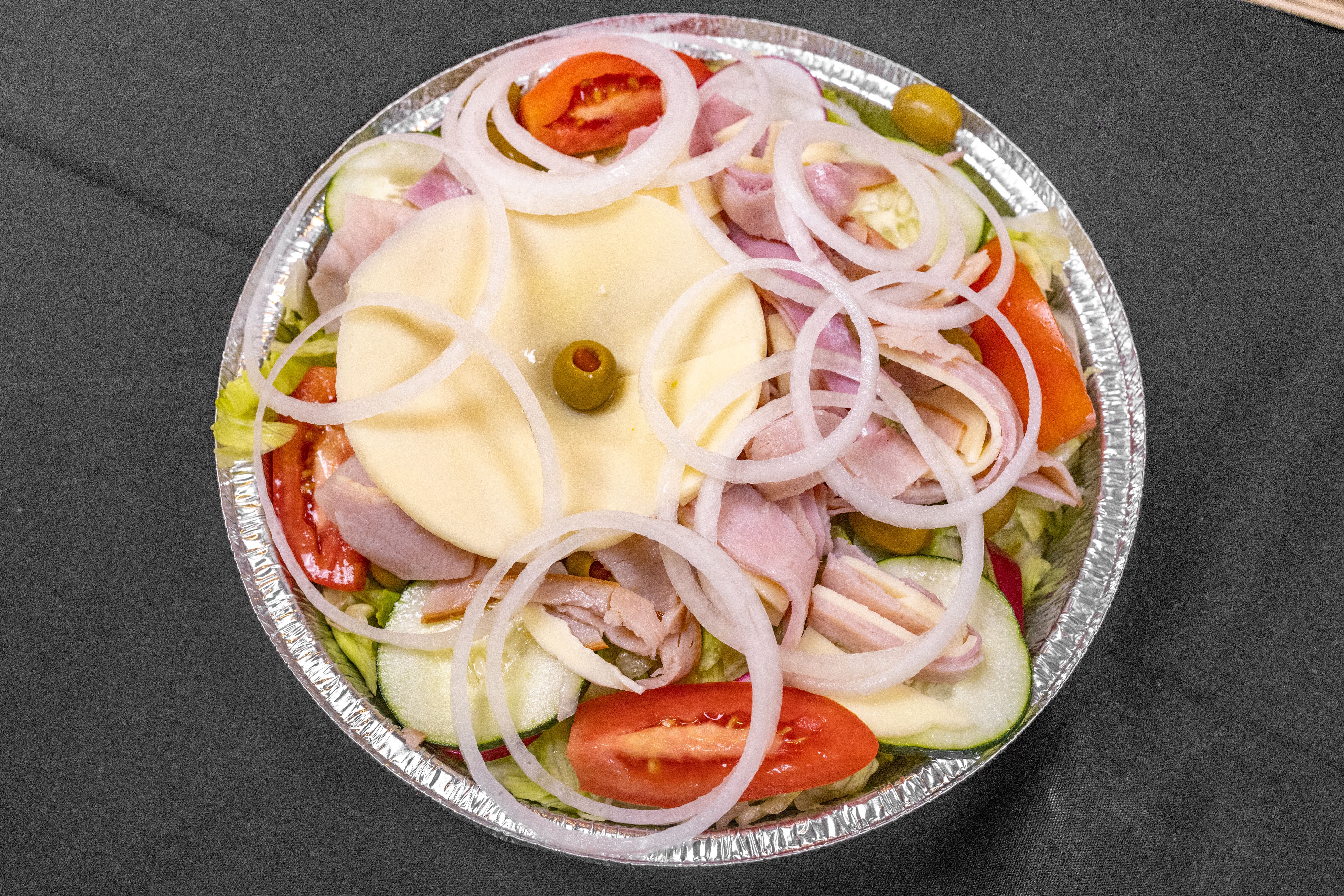 Order Chef Salad - Salad food online from Pollo Pizza Pasta store, Greensboro on bringmethat.com