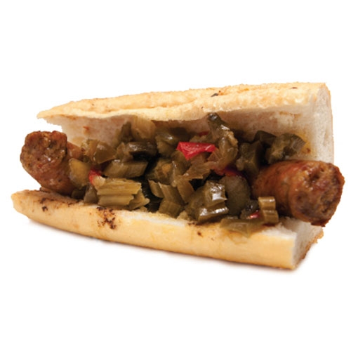 Order 6" Homemade Italian Sausage food online from Fontanos Subs store, Chicago on bringmethat.com