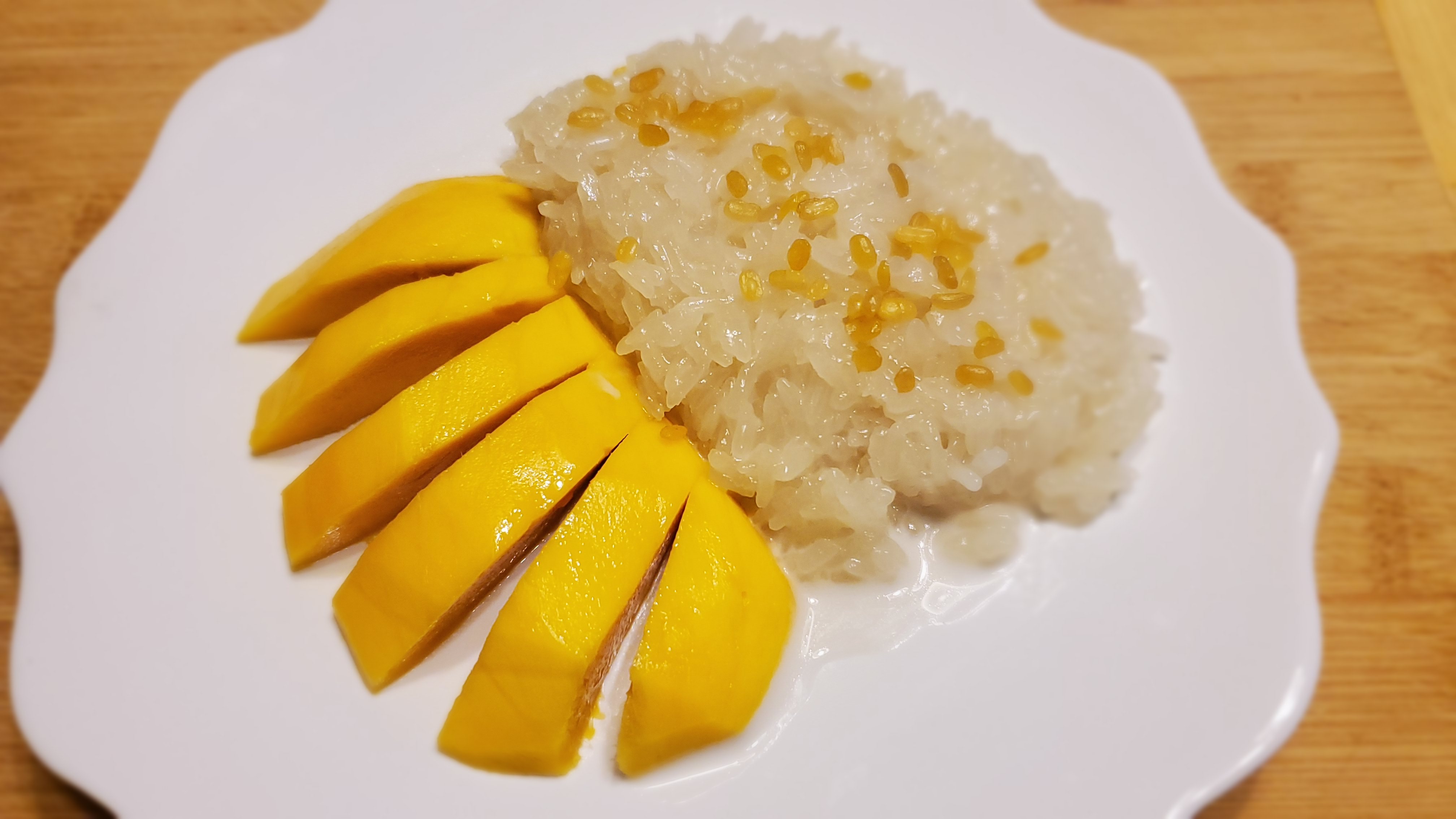 Order Mango Sticky Rice food online from Thai Paradise store, Severna Park on bringmethat.com