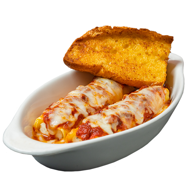 Order Baked Manicotti Pasta food online from Imo's Pizza store, High Ridge on bringmethat.com