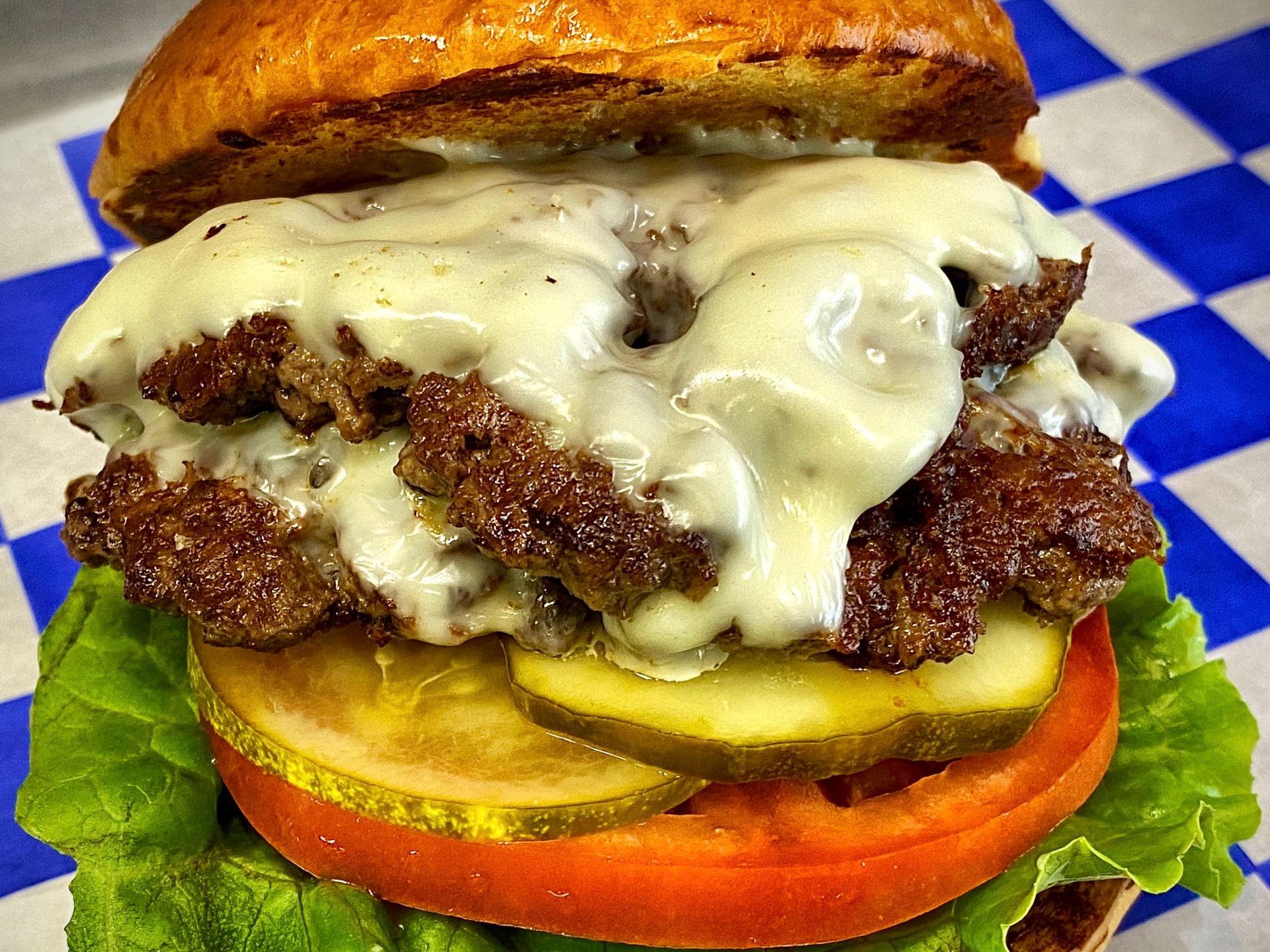 Order All American Burger food online from Frank Burger Place store, Silver Spring on bringmethat.com
