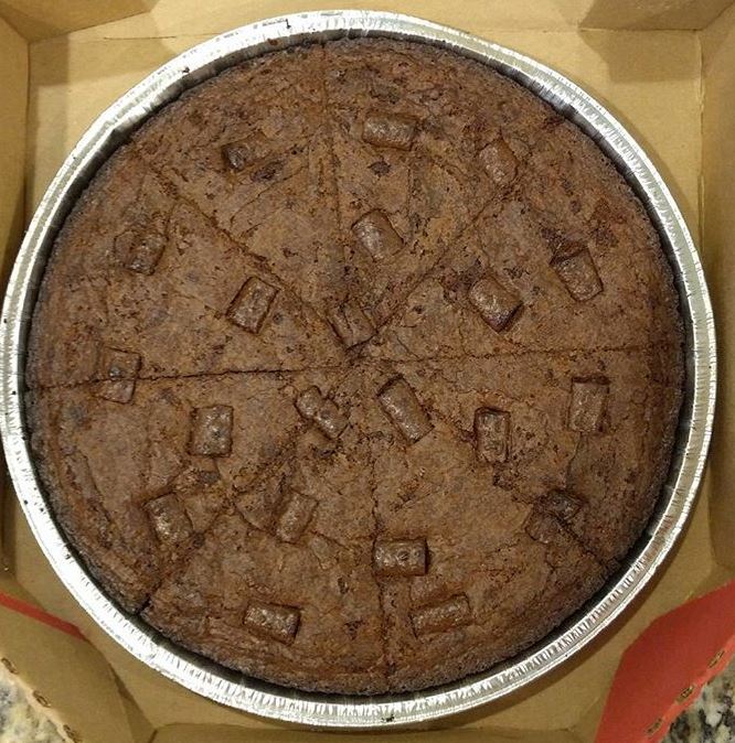 Order 9" Brownie food online from Mazzio Italian Eatery store, Norman on bringmethat.com