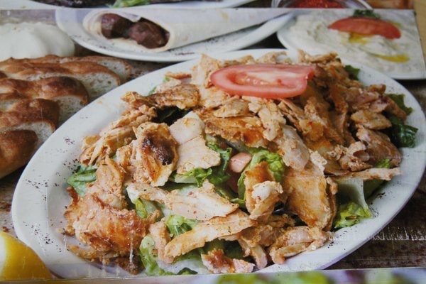 Order Chicken Salad food online from Babalous Mediterranean store, Walnut Creek on bringmethat.com