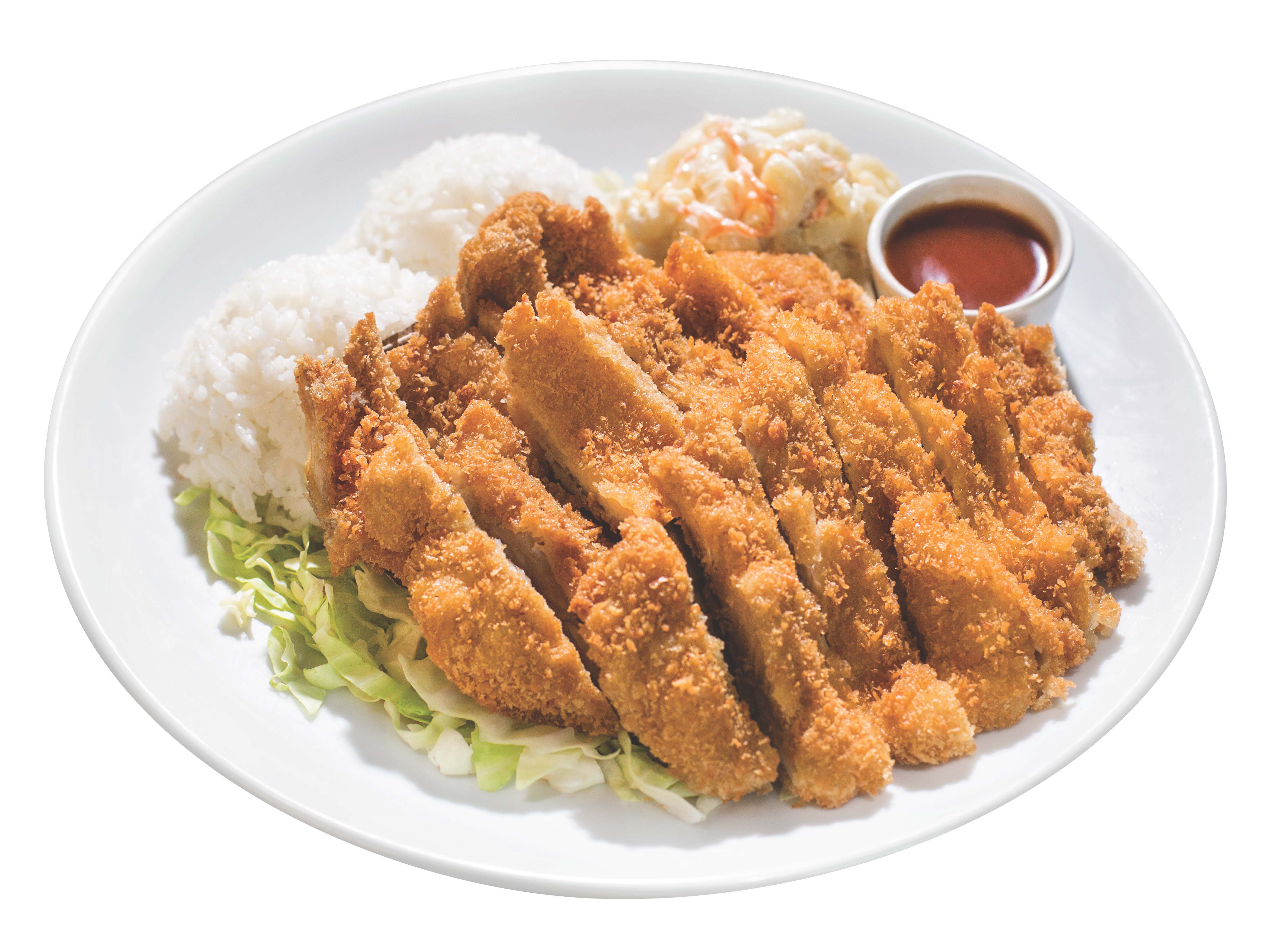 Order 21. Chicken Katsu Lunch food online from L&L Hawaiian Barbecue store, Las Vegas on bringmethat.com