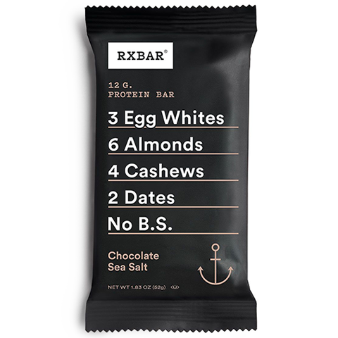 Order RX Bar Chocolate Sea Salt 1.8.oz food online from 7-Eleven store, DeBary on bringmethat.com